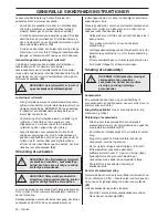 Preview for 40 page of Husqvarna 418 EL 420 EL Operator'S Manual