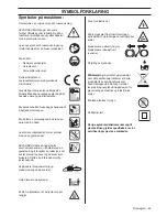 Preview for 53 page of Husqvarna 418 EL 420 EL Operator'S Manual