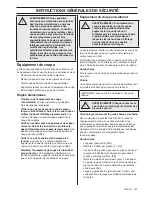 Preview for 157 page of Husqvarna 418 EL 420 EL Operator'S Manual