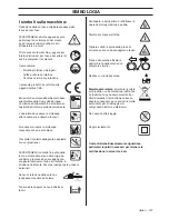 Preview for 197 page of Husqvarna 418 EL 420 EL Operator'S Manual