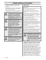 Preview for 204 page of Husqvarna 418 EL 420 EL Operator'S Manual