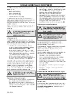 Preview for 208 page of Husqvarna 418 EL 420 EL Operator'S Manual