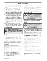 Preview for 330 page of Husqvarna 418 EL 420 EL Operator'S Manual