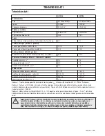 Preview for 335 page of Husqvarna 418 EL 420 EL Operator'S Manual