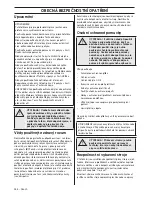 Preview for 344 page of Husqvarna 418 EL 420 EL Operator'S Manual