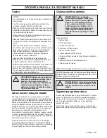 Preview for 437 page of Husqvarna 418 EL 420 EL Operator'S Manual