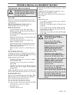 Preview for 441 page of Husqvarna 418 EL 420 EL Operator'S Manual