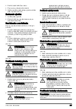 Preview for 287 page of Husqvarna 420 EL Operator'S Manual