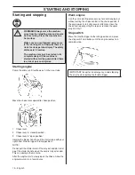 Preview for 14 page of Husqvarna 425 BVS Operator'S Manual