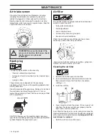 Preview for 16 page of Husqvarna 425 BVS Operator'S Manual