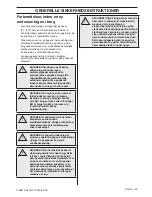 Preview for 63 page of Husqvarna 435 II Operator'S Manual