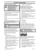 Preview for 121 page of Husqvarna 435 II Operator'S Manual