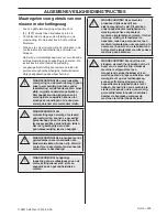 Предварительный просмотр 205 страницы Husqvarna 435 II Operator'S Manual