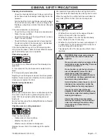 Preview for 17 page of Husqvarna 435 Operator'S Manual