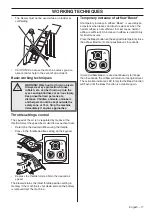 Preview for 17 page of Husqvarna 436LiB Operator'S Manual