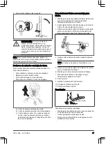 Предварительный просмотр 47 страницы Husqvarna 436R Operator'S Manual