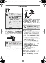 Предварительный просмотр 18 страницы Husqvarna 439 Operator'S Manual