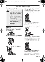 Предварительный просмотр 19 страницы Husqvarna 439 Operator'S Manual