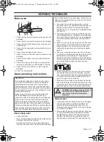 Предварительный просмотр 21 страницы Husqvarna 439 Operator'S Manual