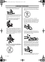 Предварительный просмотр 22 страницы Husqvarna 439 Operator'S Manual