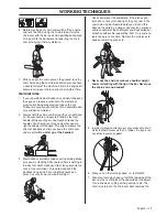 Предварительный просмотр 23 страницы Husqvarna 445e TrioBrake Operator'S Manual