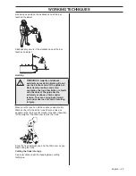 Предварительный просмотр 29 страницы Husqvarna 445e TrioBrake Operator'S Manual