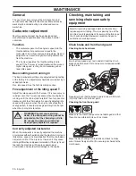 Предварительный просмотр 30 страницы Husqvarna 445e TrioBrake Operator'S Manual