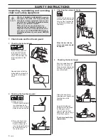 Предварительный просмотр 8 страницы Husqvarna 45 Operator'S Manual