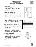 Предварительный просмотр 179 страницы Husqvarna 450 Rancher Workshop Manual