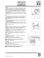 Предварительный просмотр 269 страницы Husqvarna 450 Rancher Workshop Manual