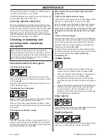 Preview for 26 page of Husqvarna 455e-series Rancher TrioBrake Operator'S Manual