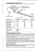 Preview for 12 page of Husqvarna 500 H Operating Instructions Manual