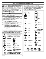 Предварительный просмотр 3 страницы Husqvarna 521SSE Operator'S Manual