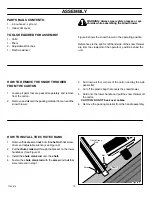 Предварительный просмотр 10 страницы Husqvarna 521SSE Operator'S Manual