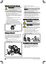 Preview for 44 page of Husqvarna 522HD60S Operator'S Manual