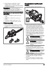 Предварительный просмотр 85 страницы Husqvarna 522HD60X Operator'S Manual