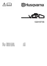 Husqvarna 522HS75S Operator'S Manual preview