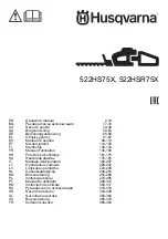 Предварительный просмотр 1 страницы Husqvarna 522HS75X Operator'S Manual