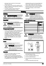 Предварительный просмотр 245 страницы Husqvarna 522HS75X Operator'S Manual