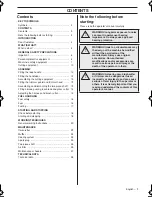 Предварительный просмотр 3 страницы Husqvarna 524 L Operator'S Manual