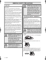 Предварительный просмотр 6 страницы Husqvarna 524 L Operator'S Manual