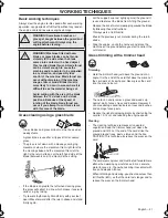 Предварительный просмотр 21 страницы Husqvarna 524 L Operator'S Manual