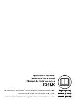 Preview for 1 page of Husqvarna 524LK Operator'S Manual