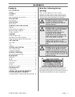 Preview for 3 page of Husqvarna 525 LS Operator'S Manual