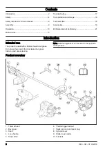 Preview for 2 page of Husqvarna 525 LX Operator'S Manual