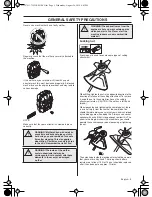 Предварительный просмотр 9 страницы Husqvarna 525 RS Operator'S Manual