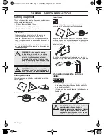 Предварительный просмотр 10 страницы Husqvarna 525 RS Operator'S Manual