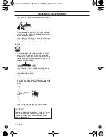 Предварительный просмотр 20 страницы Husqvarna 525 RS Operator'S Manual