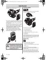 Предварительный просмотр 22 страницы Husqvarna 525 RS Operator'S Manual