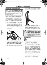 Preview for 16 page of Husqvarna 525BX Operator'S Manual